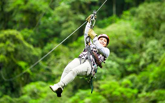 Zip-Lining or Canopy Tour Travel Insurance